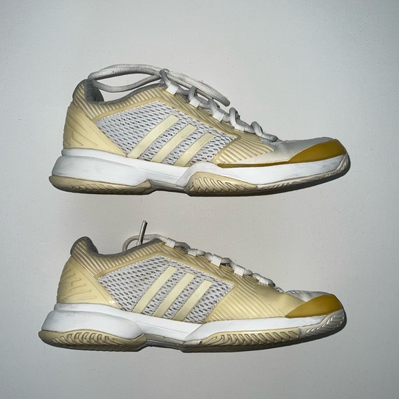 Adidas by Stella McCartney white/yellow sneakers - Picture 9 of 10